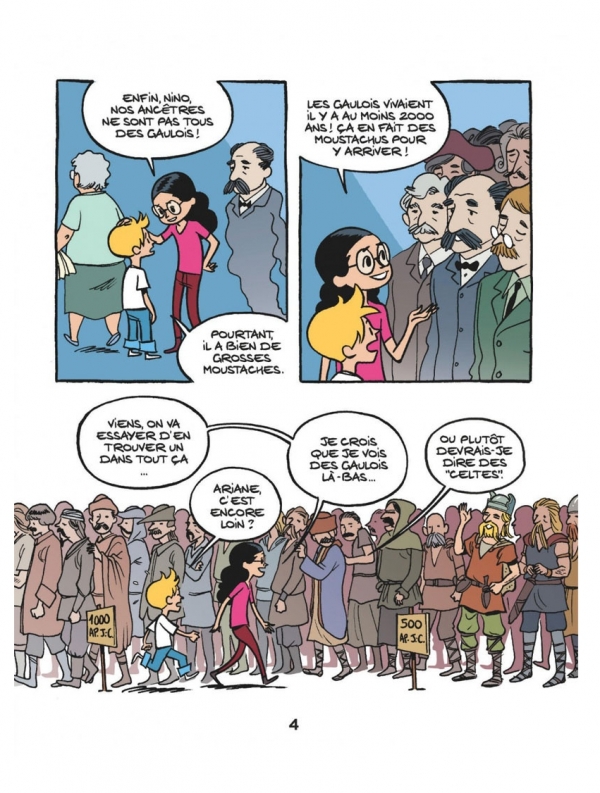 Visuel LE FIL DE L'HISTOIRE T03 - RACONTE PAR ARIANE & NINO