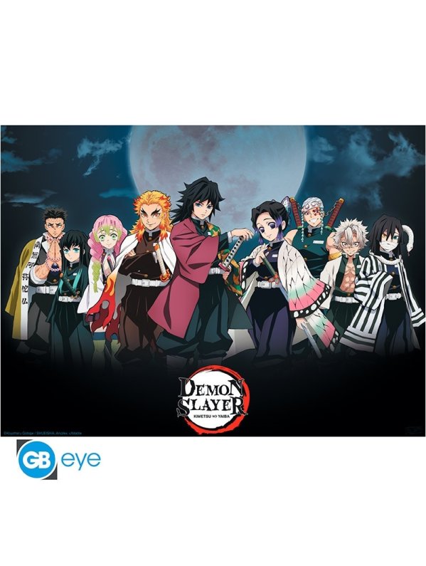 Visuel DEMON SLAYER - Poster "Piliers " (52x38)