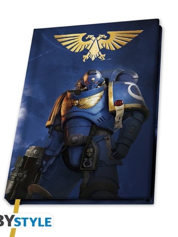 Visuel Warhammer 40K - Cahier A5 "Ultramarines"