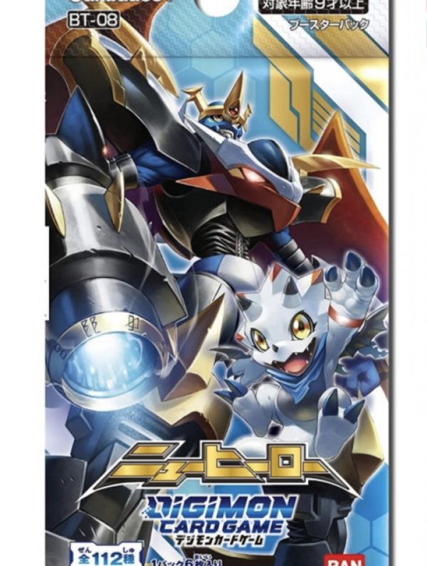 Visuel Digimon - Booster New Hero BT08 (EN)