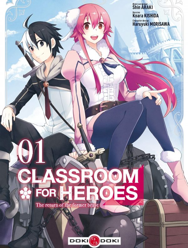 Visuel CLASSROOM FOR HEROES T01 GRATUIT - Offert uniquement à l'achat simultané de 2 tomes de chez Doki Doki en neuf 