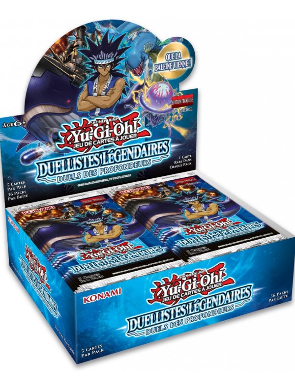 Visuel YU-GI-OH! - DISPLAY 36 BOOSTERS - DUELLISTES LÉGENDAIRES : DUELS DES PROFONDEURS