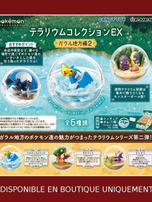 Visuel POKEMON : TERRARIUM EX GALAR 2 (1 FIGURINE)