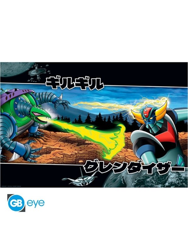 Visuel GRENDIZER : POSTER "GOLDORAK VS GIRU GIRU" (91.5X61)