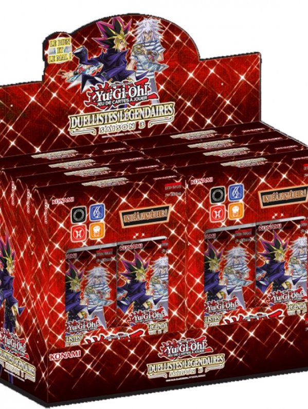 Visuel YU-GI-OH! JCC : Lot de 8 Coffrets LDS3 (Duellistes Légendaires Saison 3)