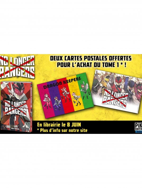 Visuel CARTES POSTALES NO LONGER RANGERS (OFFERT SOUS CONDITION)