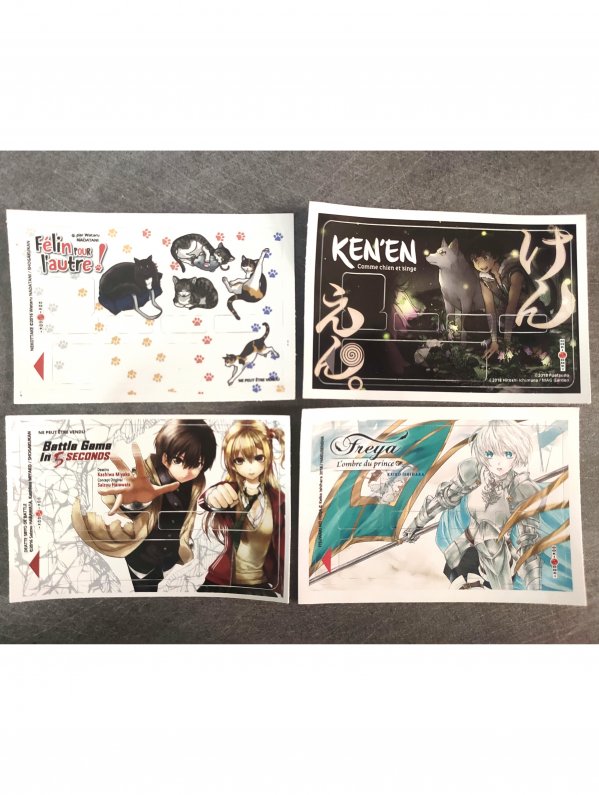 Visuel STICKERS CARTE BANCAIRE DOKI DOKI - VISUEL AU HASARD (OFFERT SOUS CONDITION)