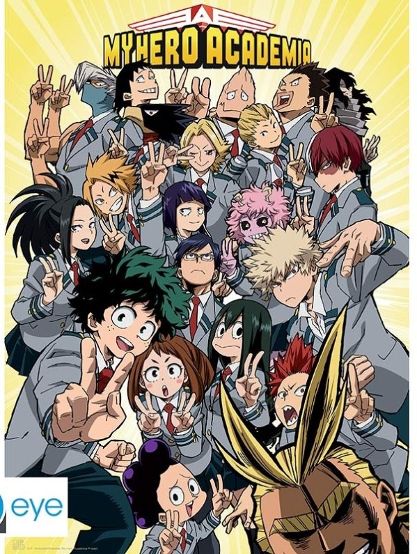 Visuel MY HERO ACADEMIA - POSTER "CLASSE" (52X38)