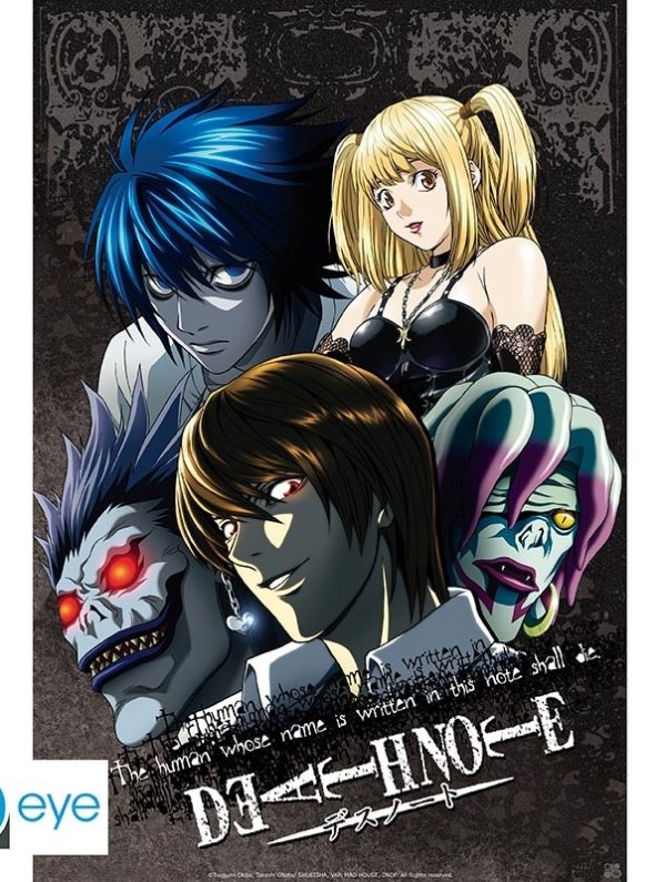 Visuel DEATH NOTE - POSTER "GROUP1" (52X38)