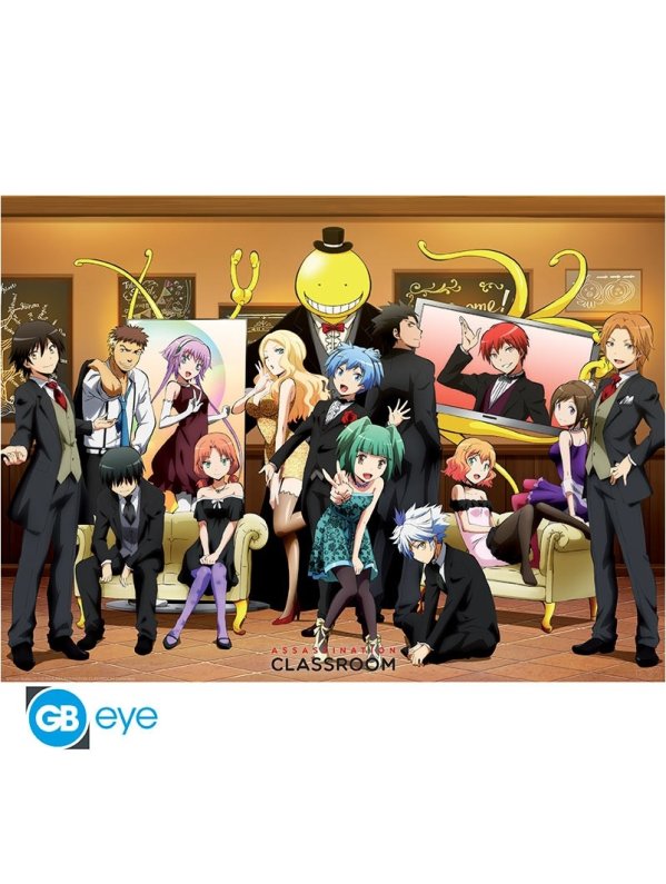 Visuel ASSASSINATION CLASSROOM - POSTER "GROUPE ÉLÉGANT" (52X38)