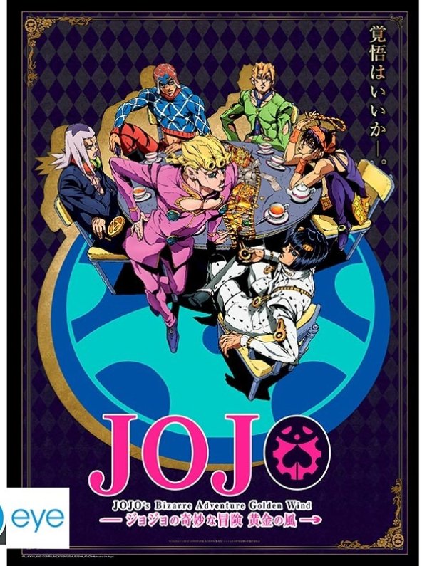 Visuel JOJO'S BIZARRE ADVENTURE - POSTER "GOLDEN WIND" (52X38)