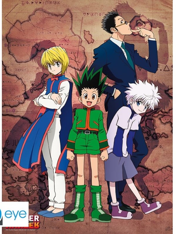 Visuel HUNTER X HUNTER - POSTER "HÉROS" (52X38)