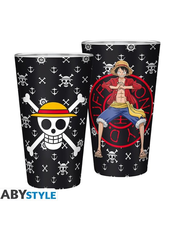 Visuel ONE PIECE - VERRE XXL - 400 ML - LUFFY