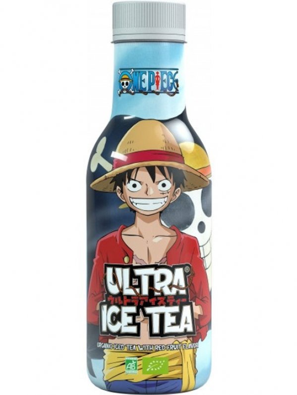 Visuel BOUTEILLE ONE PIECE: LUFFY - ULTRA ICE TEA AUX FRUITS ROUGES
