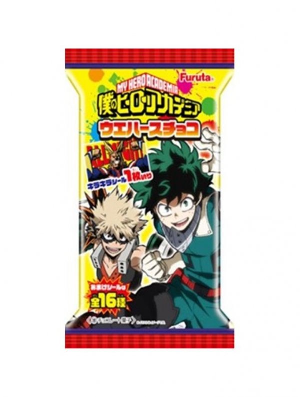 Visuel GAUFRETTE MY HERO ACADEMIA + STICKER
