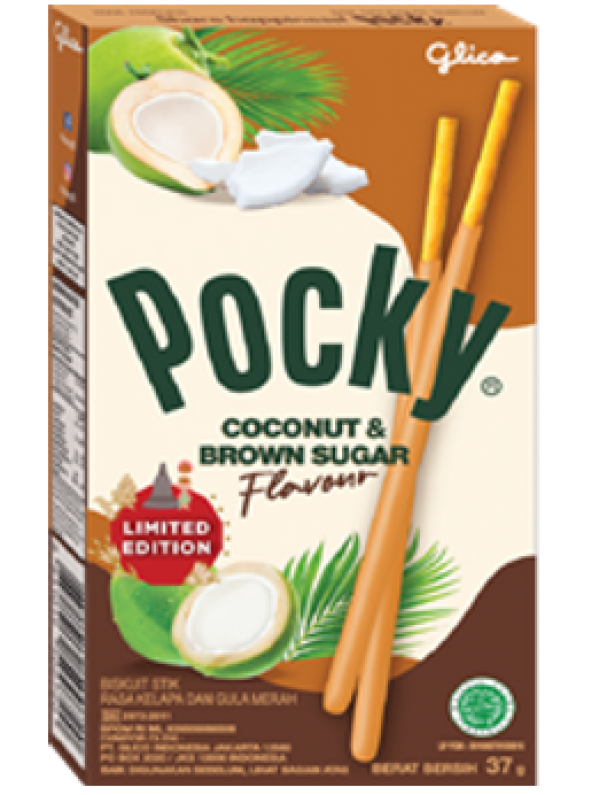 Visuel POCKY COCONUT & BROWN SUGAR