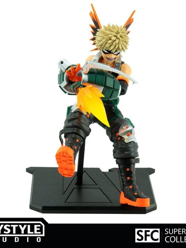 Visuel FIGURINE MY HERO ACADEMIA - BAKUGO TIR ANTI-BLINDAGE