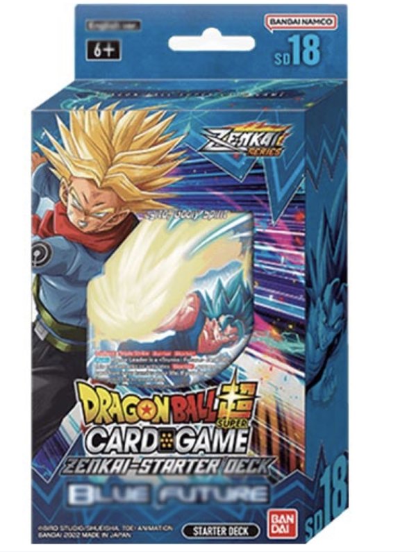Visuel DBS CARD GAME: STARTER DECK - ZENKAI BLUE FUTURE SD18