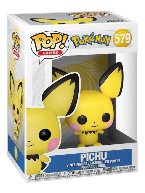 Visuel POP! GAMES POKEMON: PICHU (9 CM) / REF: FUN58041