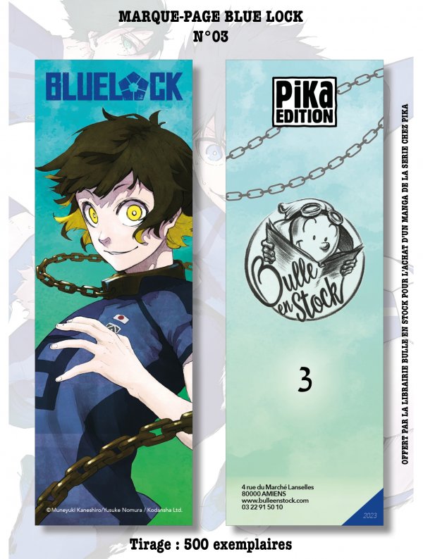 Visuel MP BLUE LOCK LUXE N°03 (Offert sous condition)