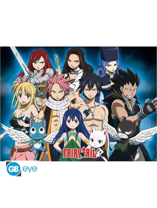 Visuel FAIRY TAIL - POSTER "GROUPE" (52X38)
