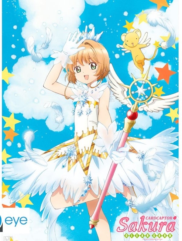 Visuel CARD CAPTOR SAKURA - POSTER "SAKURA & SCEPTRE" (52X38)