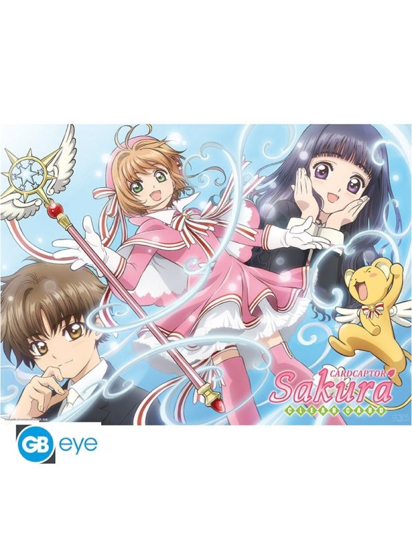 Visuel CARDCAPTOR SAKURA - POSTER "GROUPE" (52X38)
