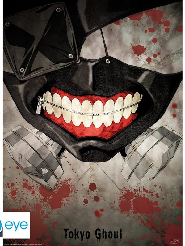Visuel TOKYO GHOUL - POSTER "MASQUE" (52X38)