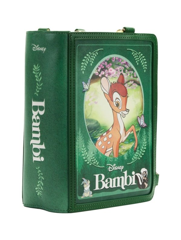 Visuel DISNEY LOUNGEFLY SAC A MAIN CONVERTIBLE CLASSIC BOOKS BAMBI (REF LFWDTB2649)