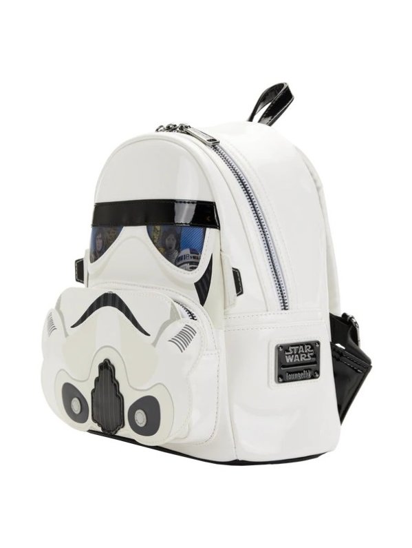 Visuel SW STAR WARS LOUNGEFLY MINI SAC A DOS STORMTROOPER LENTICULAR (REF LFSTBK0285)
