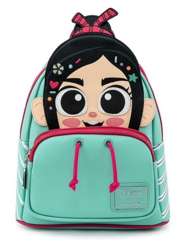 Visuel DISNEY LOUNGEFLY MINI SAC A DOS WRECK IT RALPH VANELLOPE COSPLAY (REF LFWDBK1486)