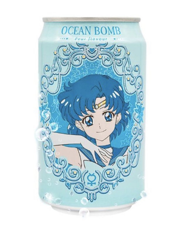 Visuel OCEAN BOMB SAILOR MOON - MERCURE ( POIRE )