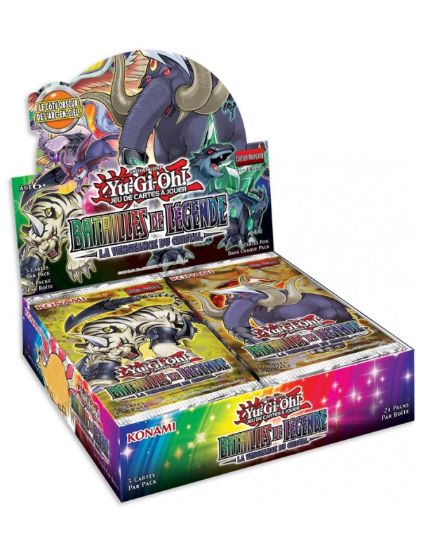 Visuel YU-GI-OH! JCC - BATAILLE LEG VENGEANCE CRISTAL BOOSTER X24 DISPLAY