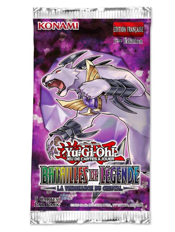 Visuel YU-GI-OH! JCC - BATAILLE LEG VENGEANCE CRISTAL BOOSTER X1