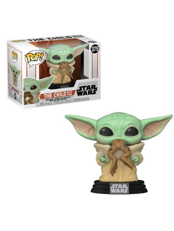 Visuel POP STAR WARS THE CHILD WITH FROG