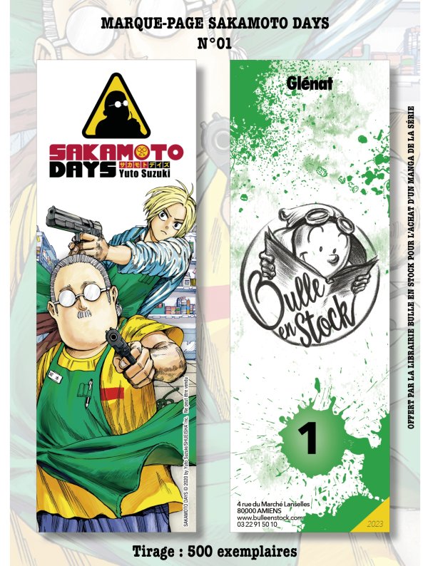 Visuel MP SAKAMOTO DAYS LUXE N°01 (OFFERT SOUS CONDITION)