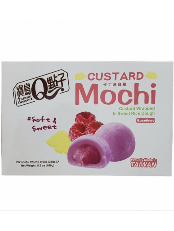 Visuel MOCHI CUSTARD - FRAMBOISE ( 168G )