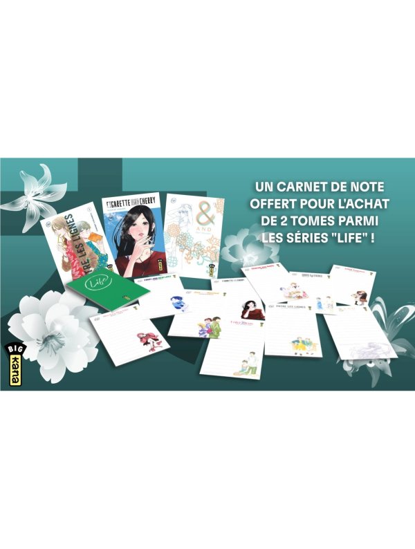 Visuel CARNET DE NOTE LIFE (OFFERT SOUS CONDITION)