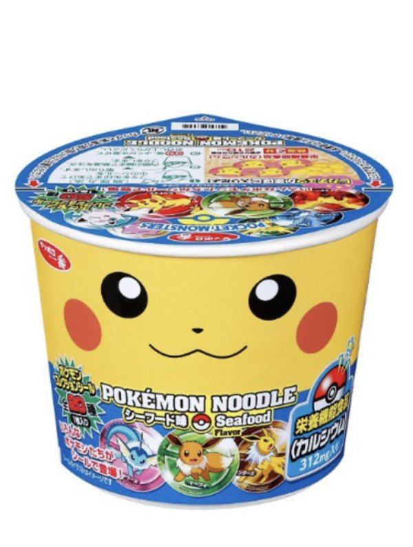 Visuel CUP NOODLE POKEMON - FRUITS DE MER