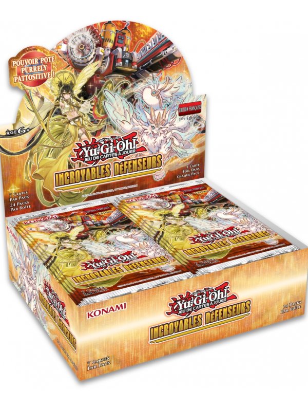 Visuel YU-GI-OH! JCC - DISPLAY (24 BOOSTER) - INCROYABLES DÉFENSEURS