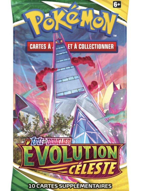 Visuel POKEMON JCC EB07 EVOLUTION CELESTE (BOOSTER X1)