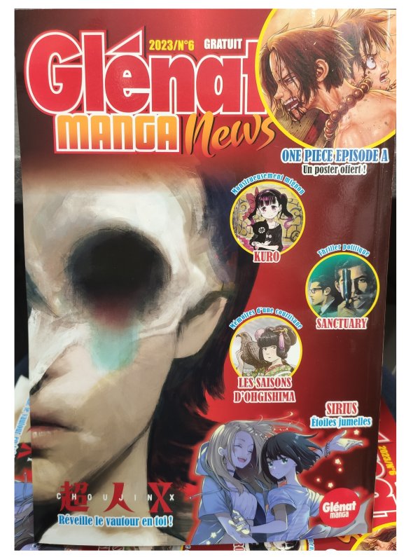 Visuel GLENAT MAG N°6 (OFFERT SOUS CONDITION)