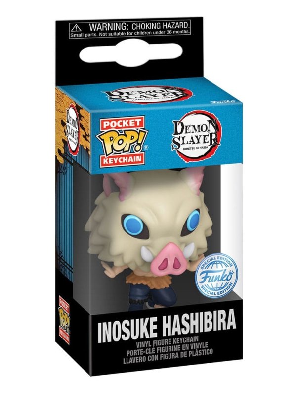 Visuel POP POCKET KEYCHAIN - DEMON SLAYER - INOSUKE