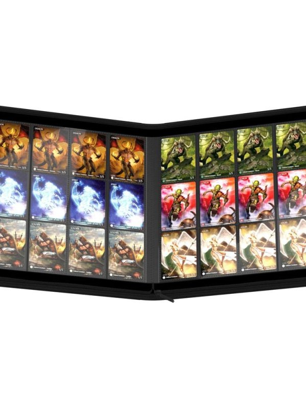 Visuel PORTFOLIO 24 POCKETS QUADROW ZIPFOLIO XENOSKIN 480 NOIR