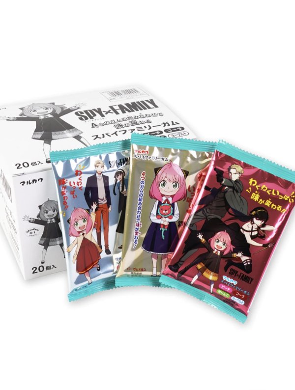 Visuel CEWING GUM SPY X FAMILY (DISPLAY 20 PACK)