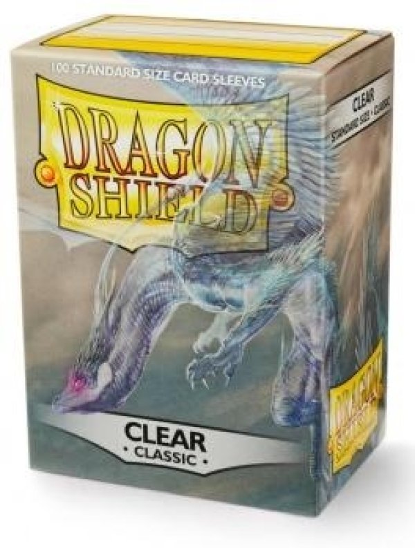 Visuel DRAGON SHIELD SLEEVES CLASSIC CLEAR (X100)