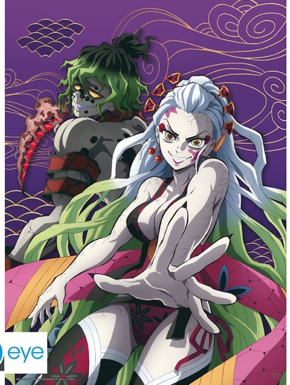 Visuel DEMON SLAYER - POSTER "DAKI & GYUTARO" (52X38)