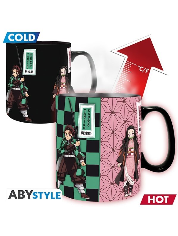 Visuel DEMON SLAYER - MUG TEMPERATURE - 460 ML - POURFENDEURS
