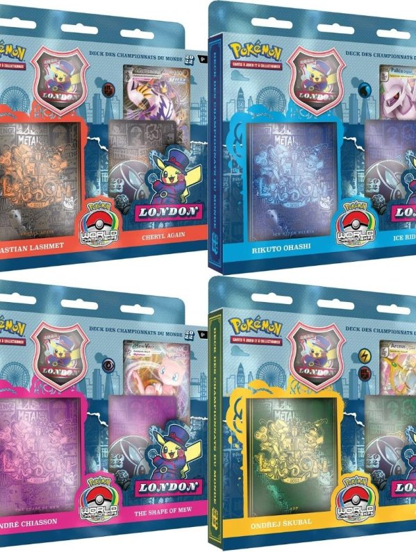 Visuel POKEMON JCC - DECKS DES CHAMPIONNATS DU MONDE 2022