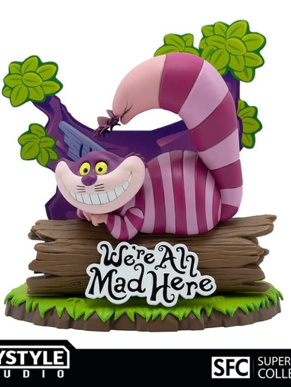 Visuel DISNEY - ALICE AU PAYS DES MERVEILLES - FIGURINE "CHESHIRE CAT"